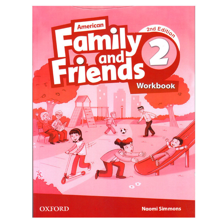 کتاب Family And Friends 2 اثر Naomi Simmons انتشارات الوندپویان مجموعه ۸ جلدی