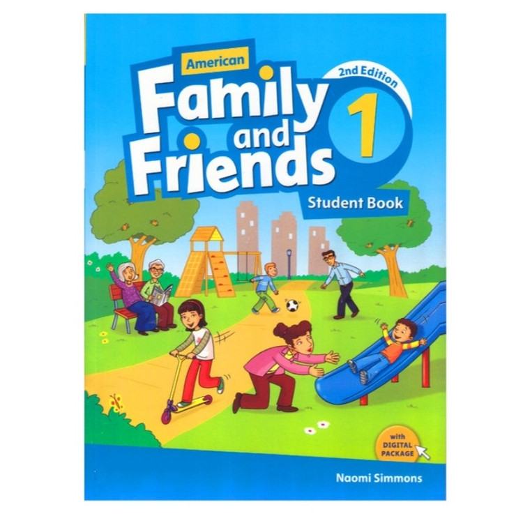 کتاب Family And Friends 1 اثر Naomi Simmons انتشارات الوندپویان مجموعه ۸ جلدی