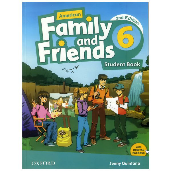 کتاب American Family and Friends 6 اثر Naomi Simmons انتشارات ایران مهر
