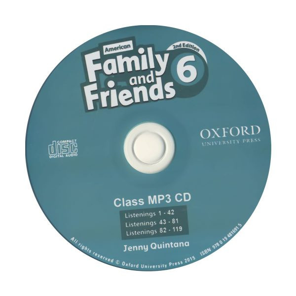 کتاب American Family and Friends 6 اثر Naomi Simmons انتشارات ایران مهر