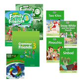 کتاب Family and Friends 3 اثر Naomi Simmons انتشارات آکسفورد 8 جلدی