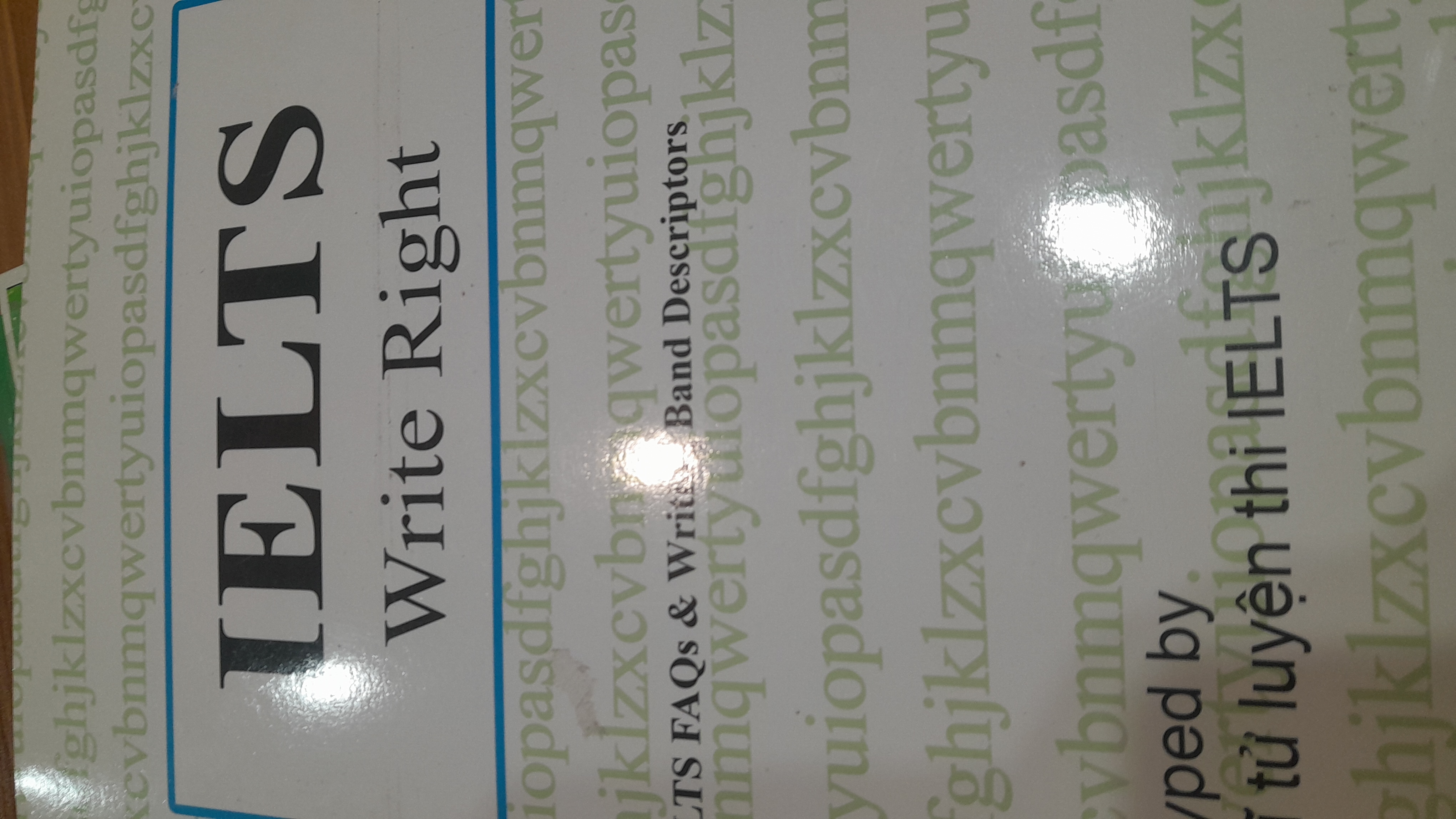 ielts write right