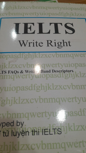 ielts write right