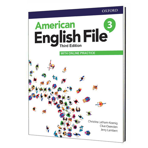 کتاب American English File 3 3rd اثر جمعی از نویسندگان انتشارات آکسفورد