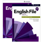 کتاب English File Beginner 4th edition اثر جمعی از نویسندگان انتشارات دنیای زبان امید 2 جلدی