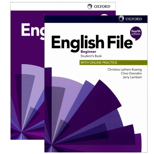 کتاب English File Beginner 4th edition اثر جمعی از نویسندگان انتشارات دنیای زبان امید 2 جلدی