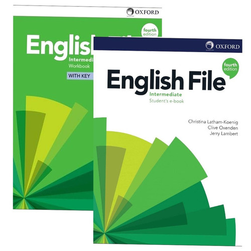 کتاب English File Intermediate 4th edition اثر جمعی از نویسندگان انتشارات دنیای زبان امید مجموعه جلدی