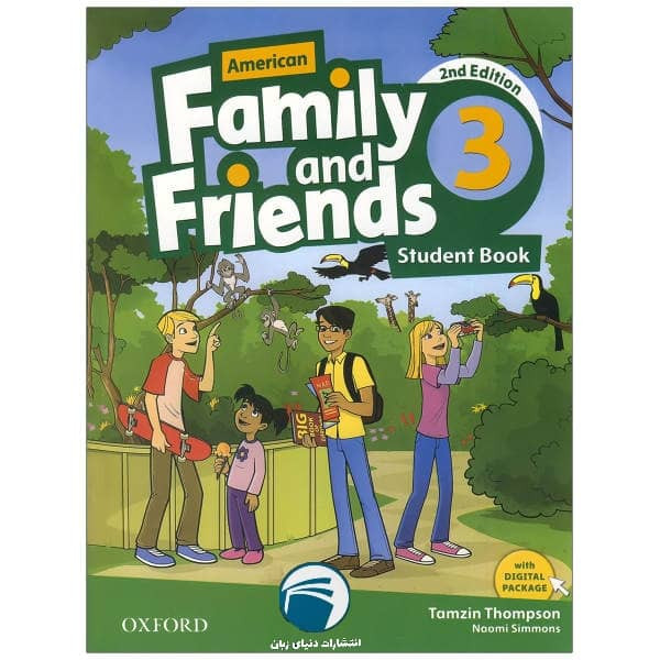 کتاب Family and Friends 3 Second Edition اثر Naomi Simmons انتشارات آکسفورد