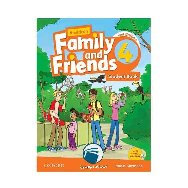 کتاب American Family and Friends 4 Second Edition اثر Naomi Simmons انتشارات آکسفورد