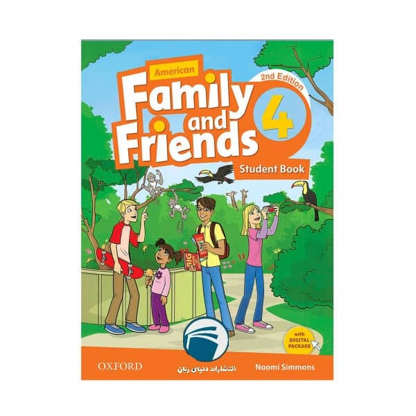 کتاب American Family and Friends 4 Second Edition اثر Naomi Simmons انتشارات آکسفورد