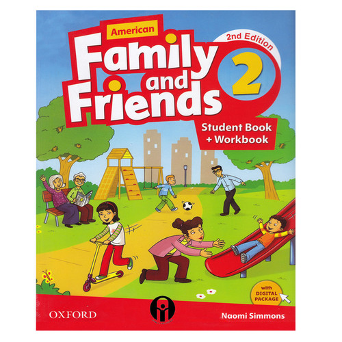کتاب Family and Friends 2 اثر Naomi Simmons انتشارات آکسفورد