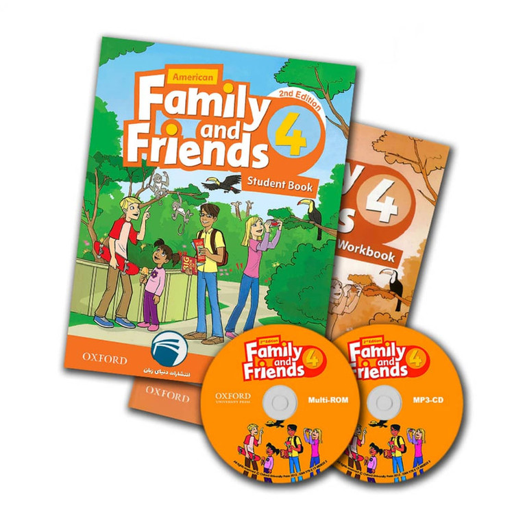 کتاب American Family and Friends 4 Second Edition اثر Naomi Simmons انتشارات آکسفورد